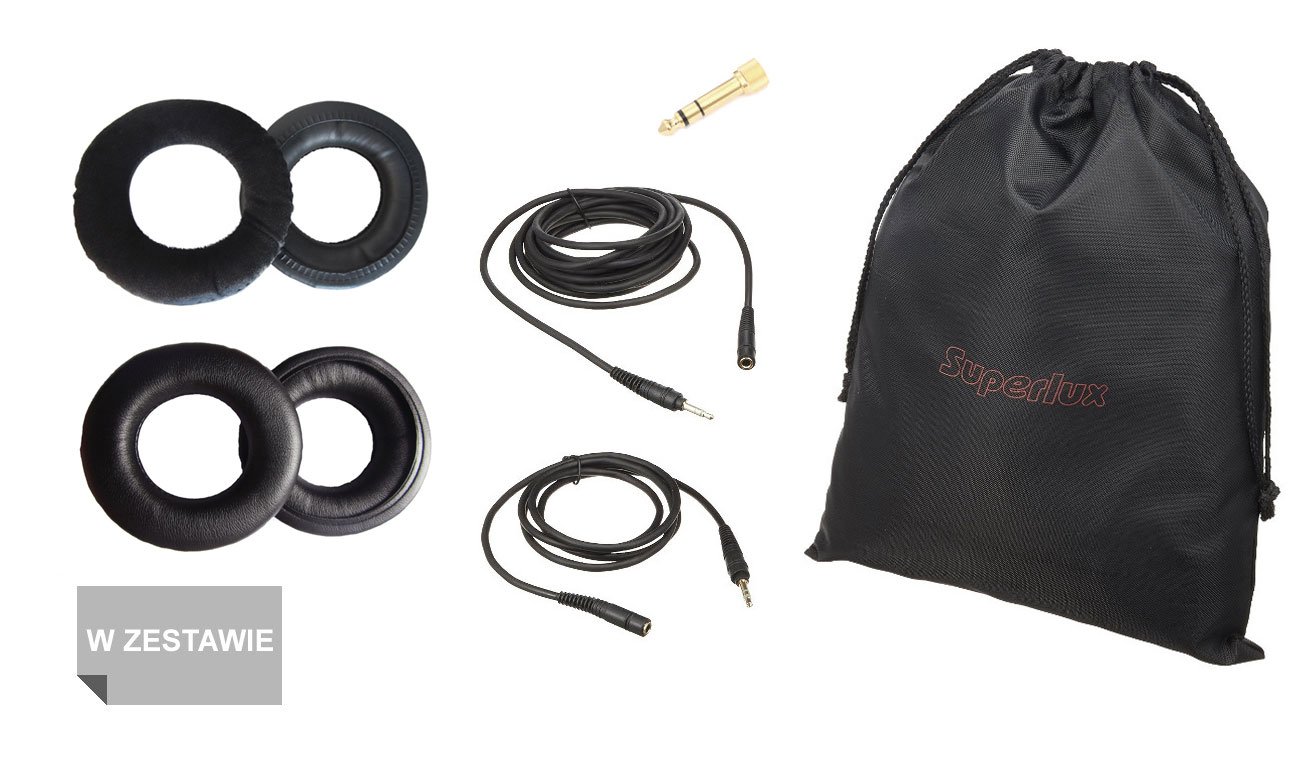 Superlux HD681 EVO MKII czarne
