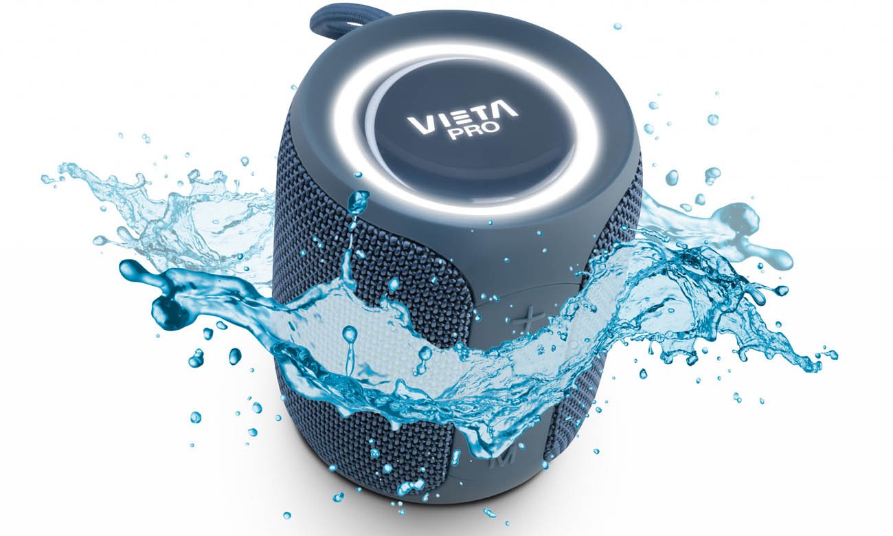 Głośnik Bluetooth Vieta Pro Groove z podświetleniem