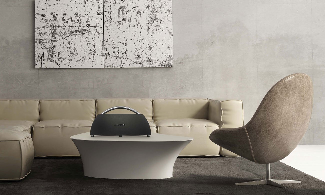 Stylowy głośnik przenośny Harman Kardon z wytrzymałą baterią
