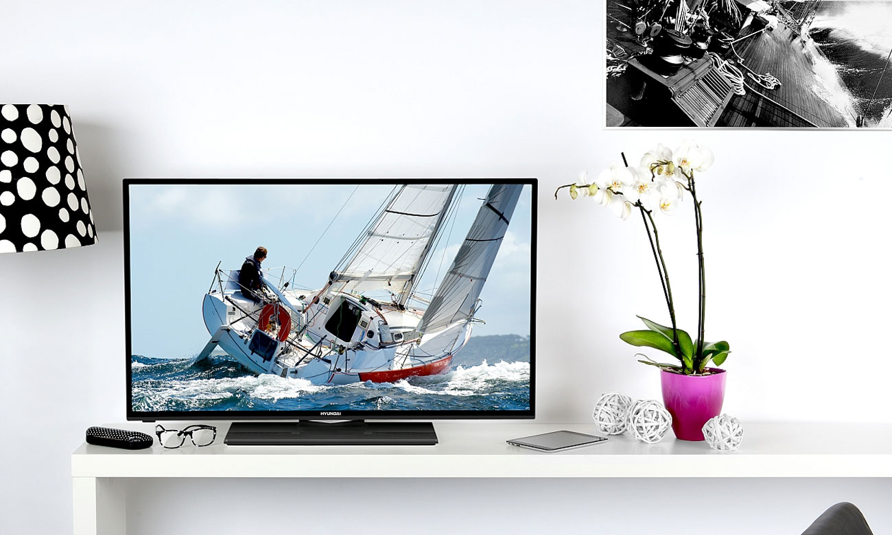Płynny obraz na 32 calowym ekranie Hyundai FLN32TS439