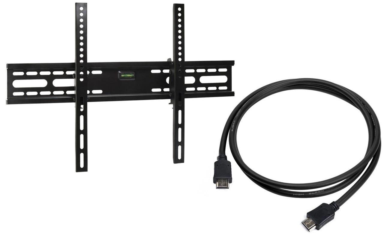 Uchwyt RTV i kabel HDMI w zestawie