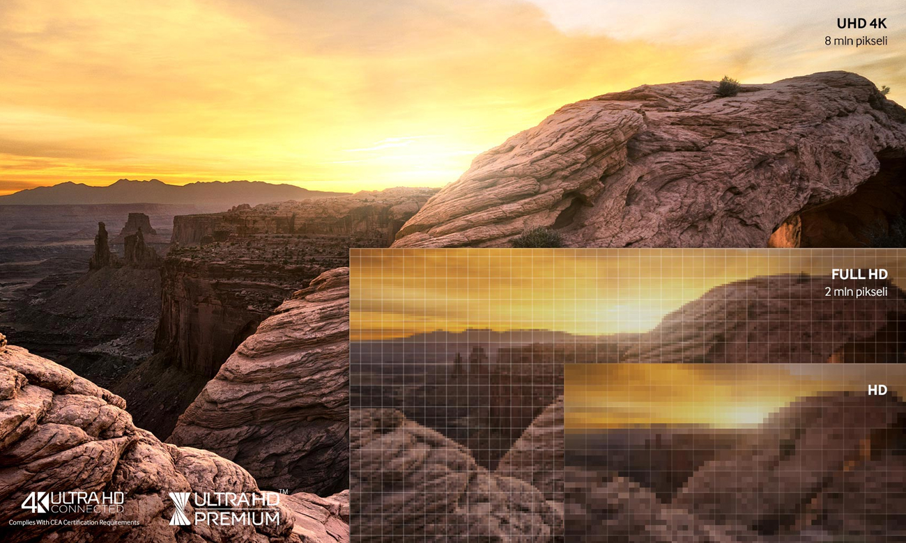 Telewizor Ultra HD Samsung UE65KU6100WXXH 65 calowy