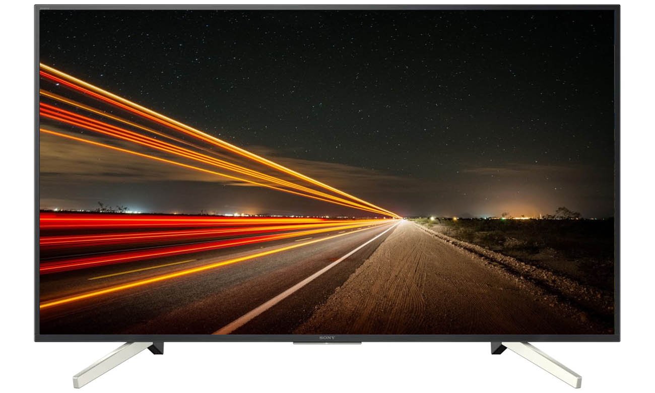 Płynny obraz na ekranie telewizora Sony 55XF7596