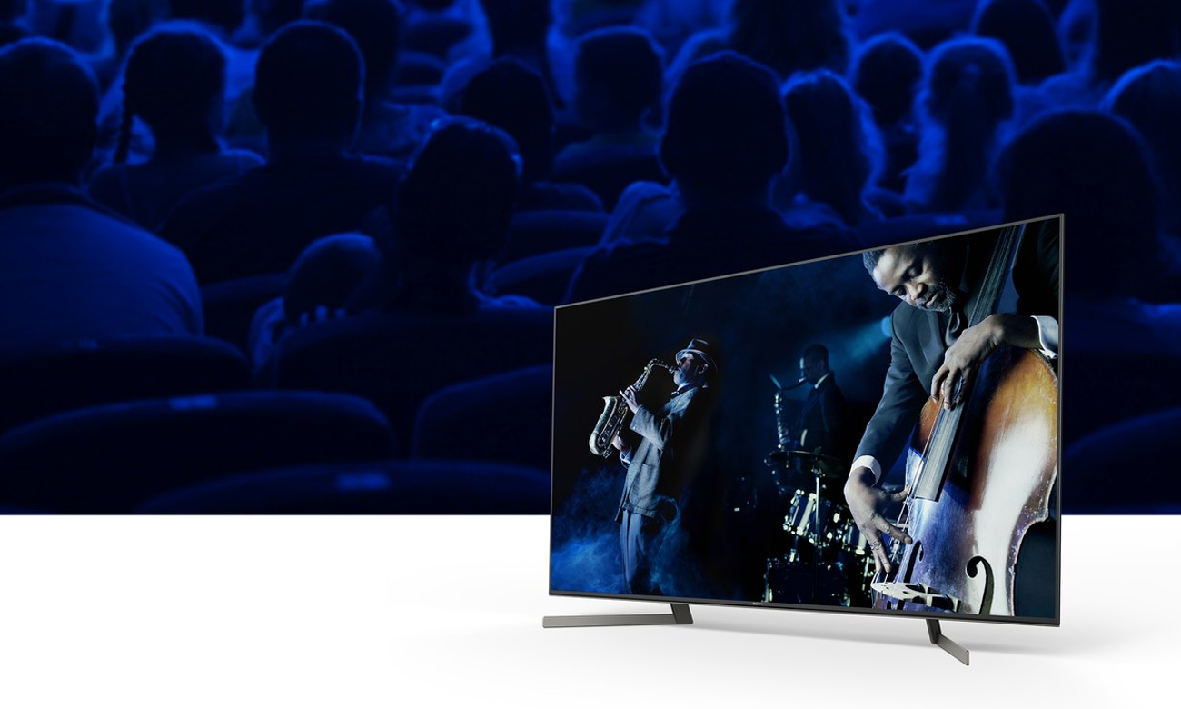 System dźwięku w 85-calowym telewizorze Sony KD-85XG9505