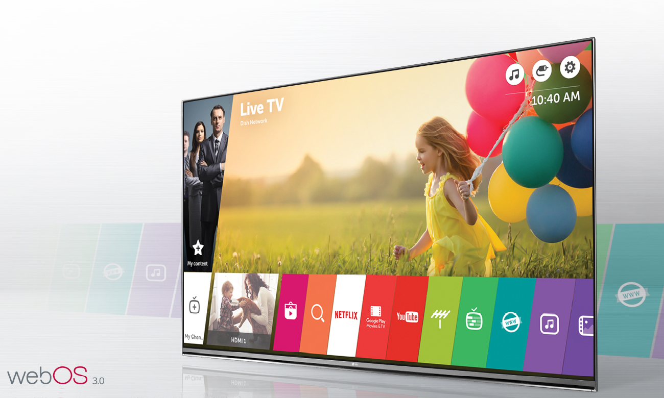 Telewizor Smart TV LG 55UH6157 z systemem webOS 3.0