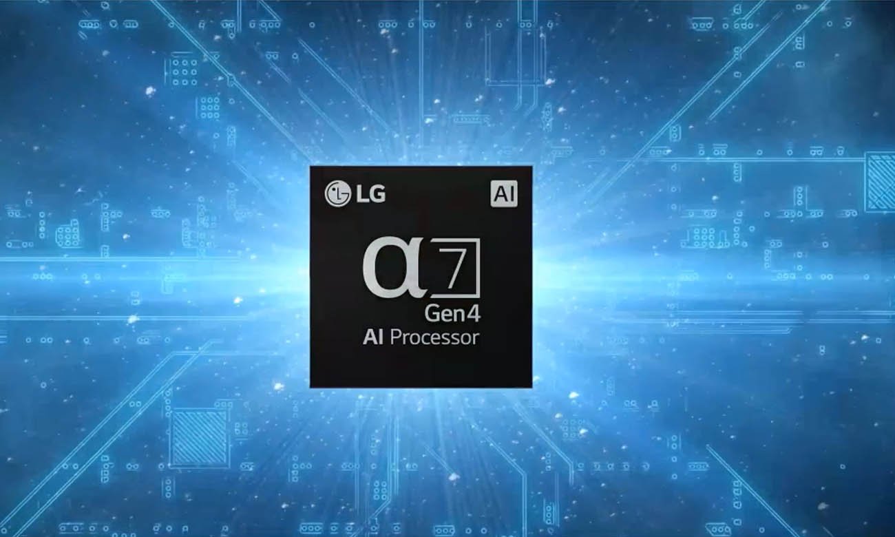 Procesor α7 Gen4 AI 4K w LG 65QNED913PA