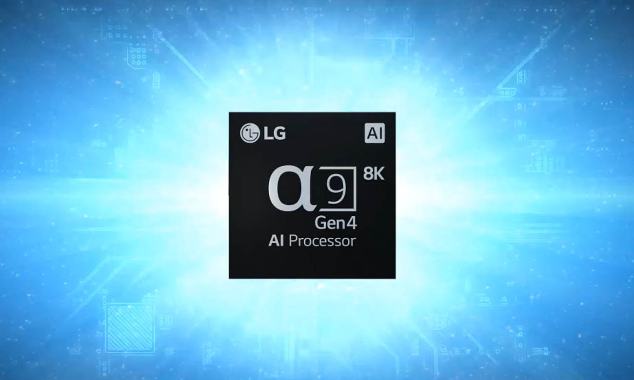 Procesor α9 Gen4 AI 4K w LG 75QNED993PB