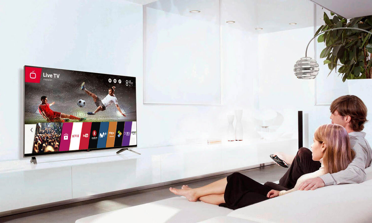 Telewizor LG 49LJ594V z łącznościa Wi-Fi
