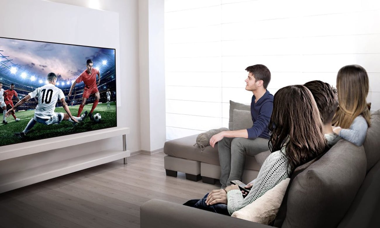 Telewizor LG 65UJ670V z łącznościa wi-Fi i Bluetooth