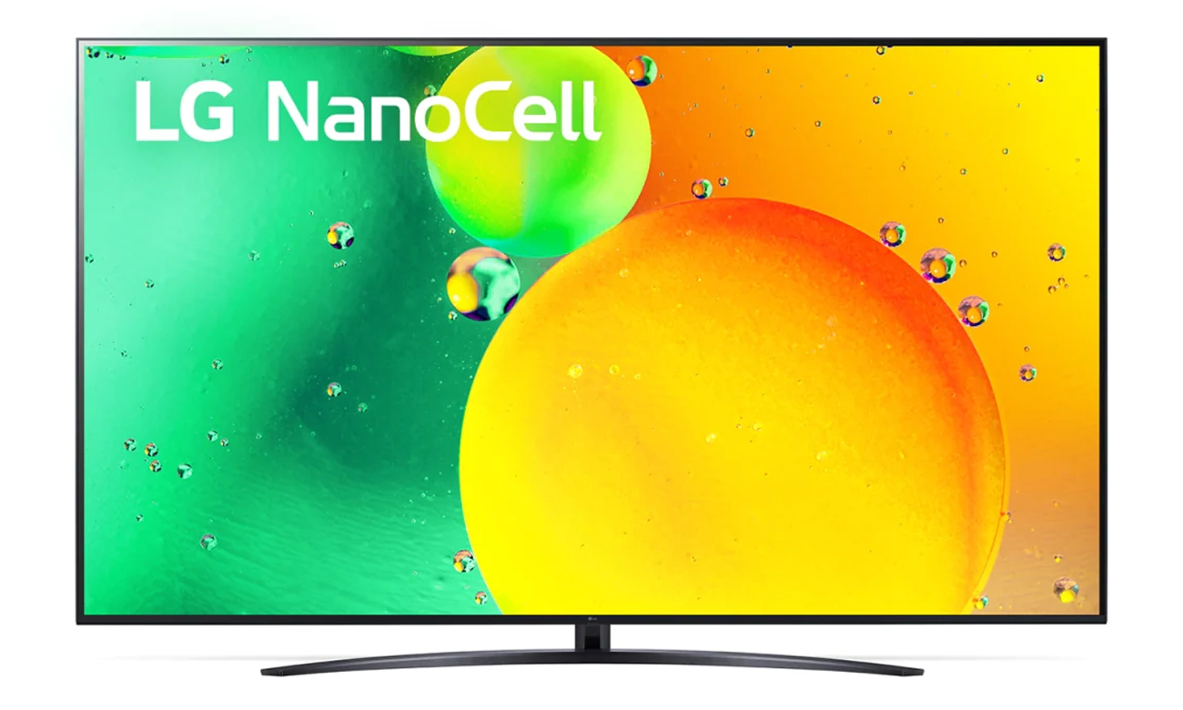 Telewizor LG 70NANO763QA z technologią NanoCell