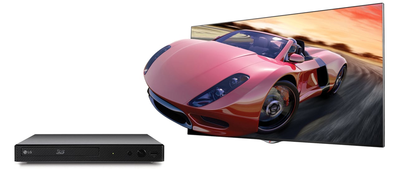 Blu-ray LG BP550 charakteryzuje się doskonałą jakością