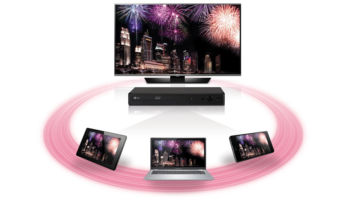 Blu-ray LG BP550 z wifi