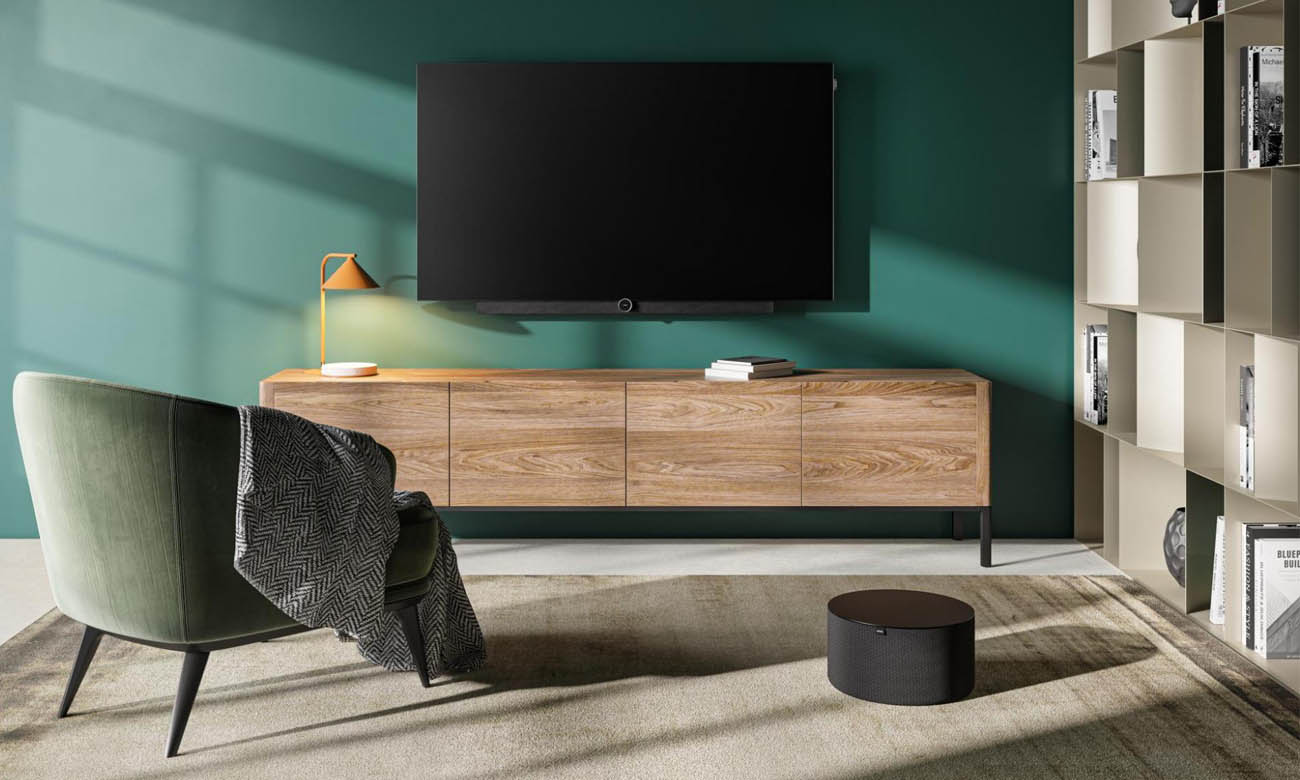 elegancki telewizor loewe bild i