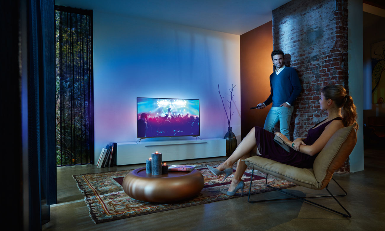 Telewizor Philips 55PUS7101 z technologią Ambilight