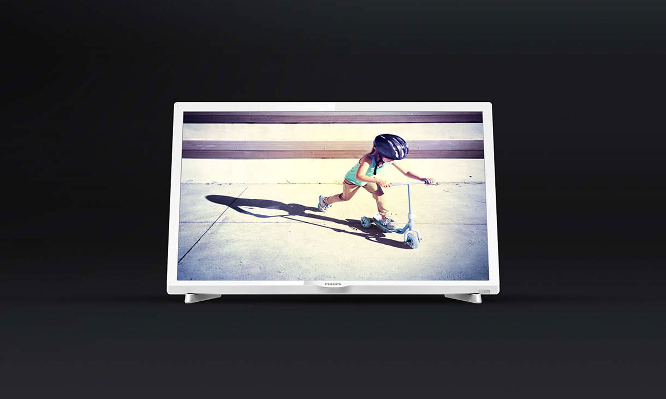Czysty obraz w telewizorze Philips 24PHT4032