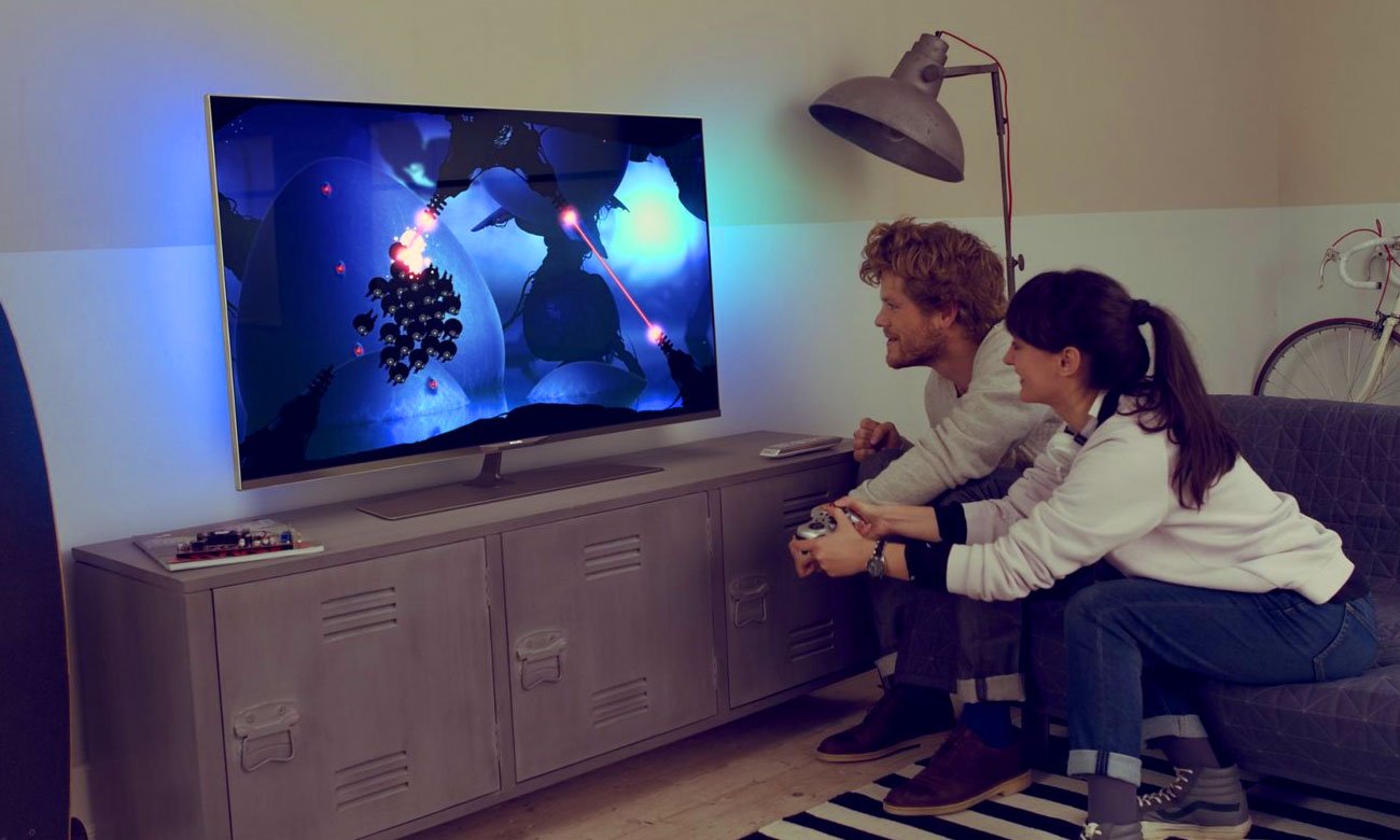 Granie w chmurze na ekranie tv Philips 49PUS6561 z Wi-Fi