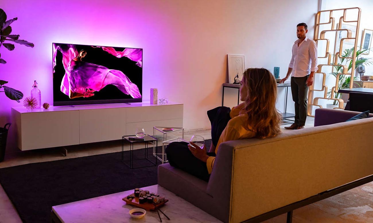 System Android Smart TV w TV Philips 55OLED903