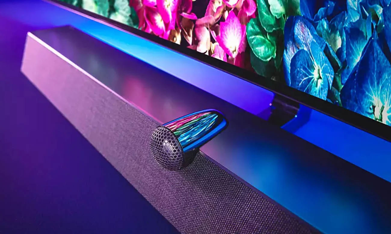 Soundbar Bowers Wilkins w telewizorze Philips 55OLED935