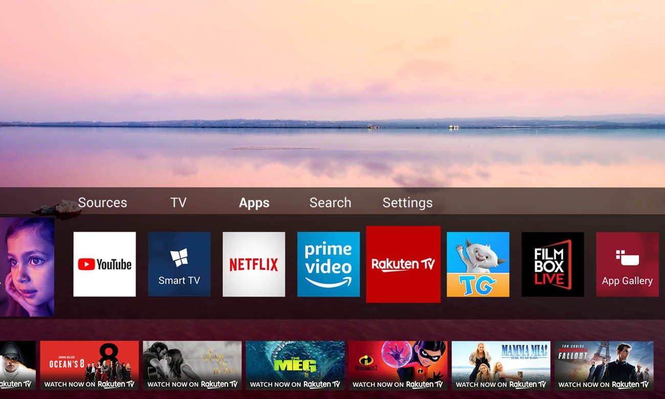 Telewizor Philips 4K 55PUS6704 Smart TV SAPHI