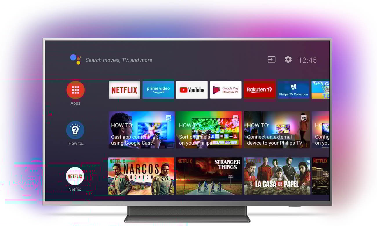 Telewizor 4K Philips 55PUS7504 Android TV