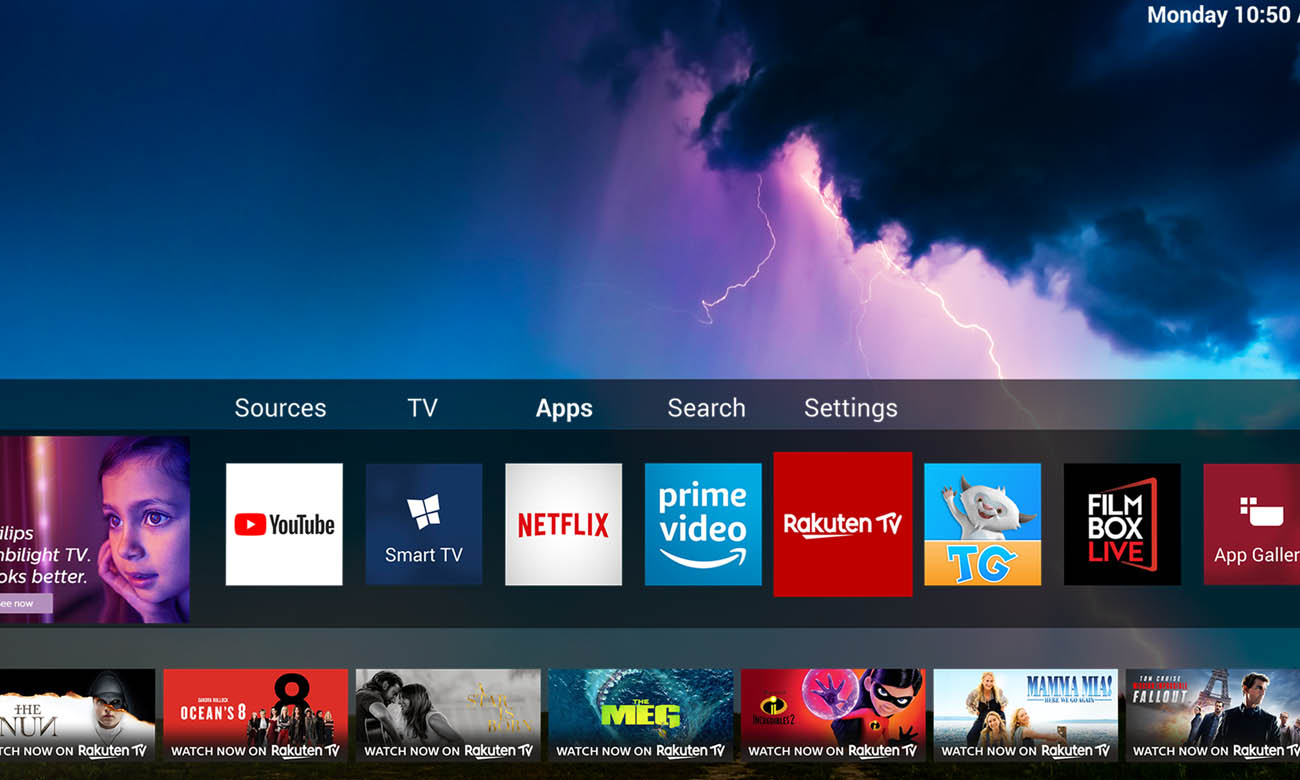 Telewizor Philips 4K 65OLED754 Smart TV SAPHI