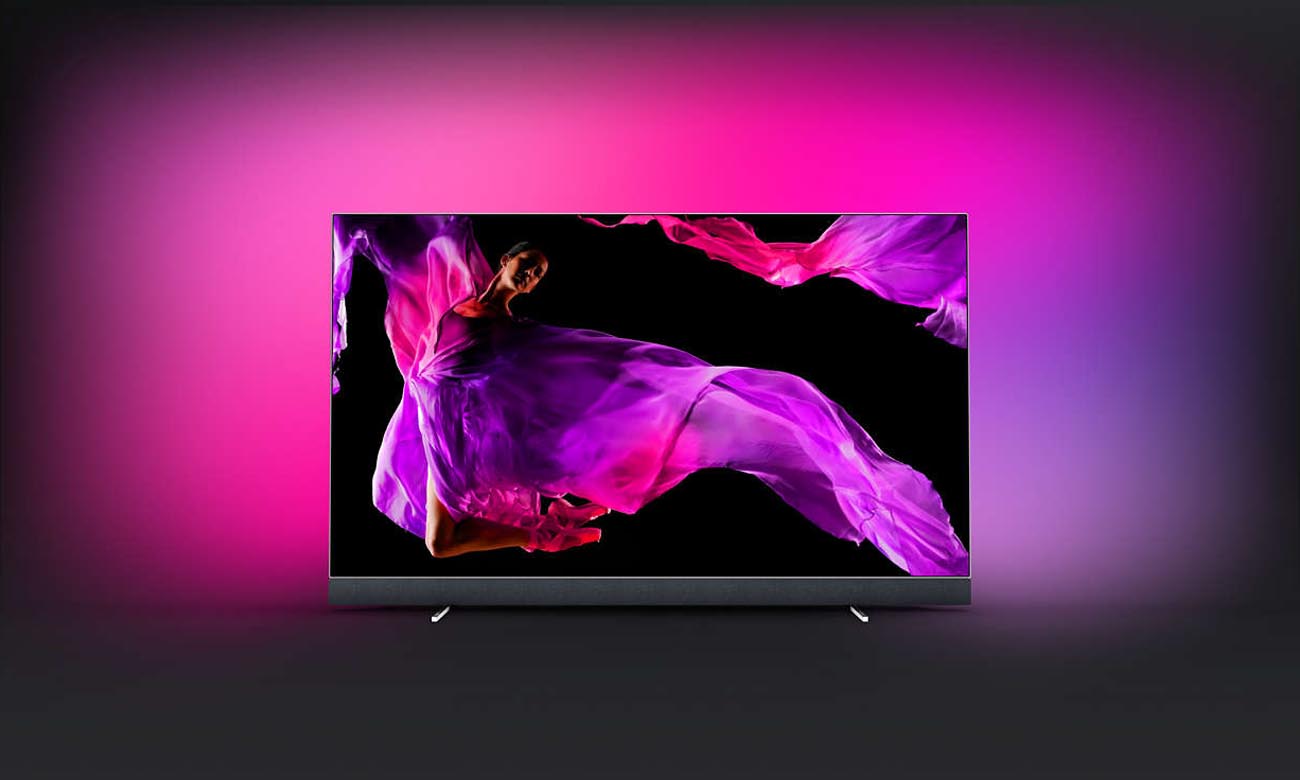 Technologia Ambilight w TV Philips 65OLED903