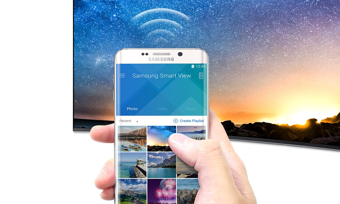 Łączność telewizora Samsung UE40K6300 z smartfonem