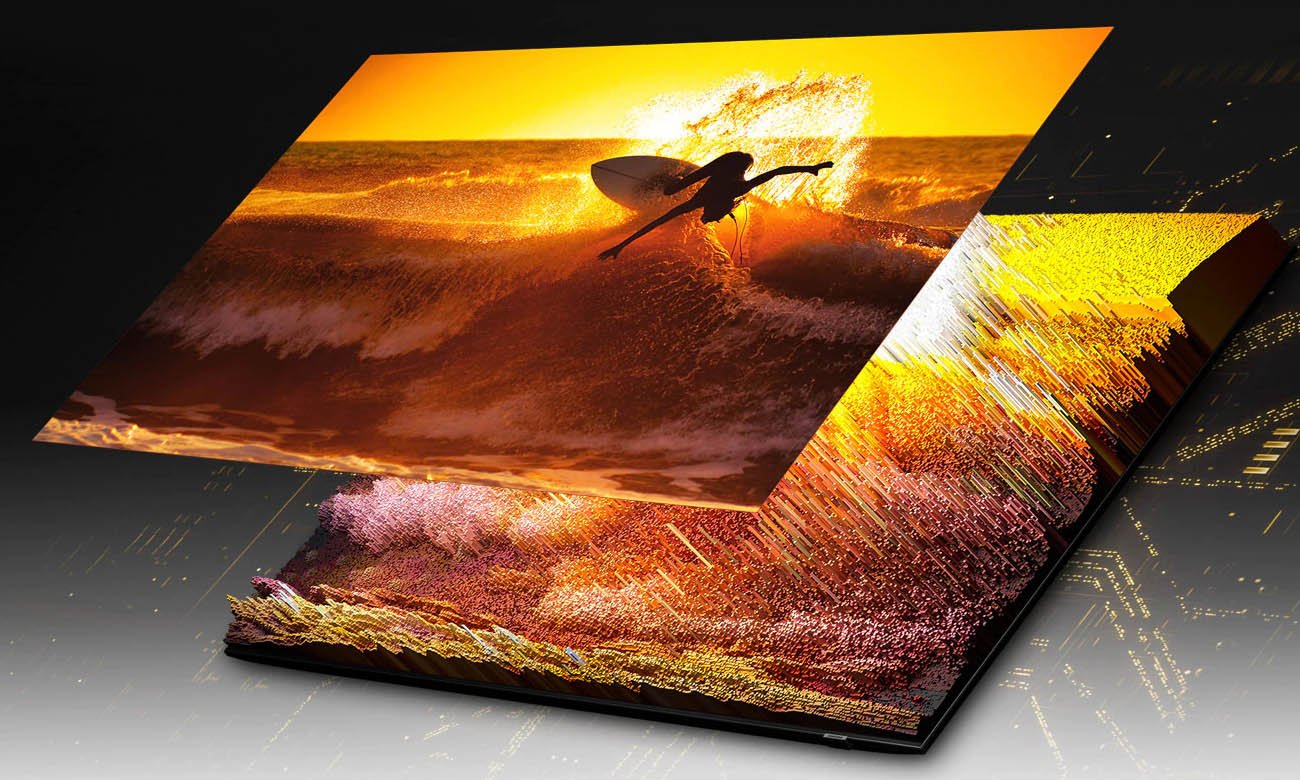 Telewizor Ultra HD Samsung QE55QN95A z powłoką antyrefleksyjną