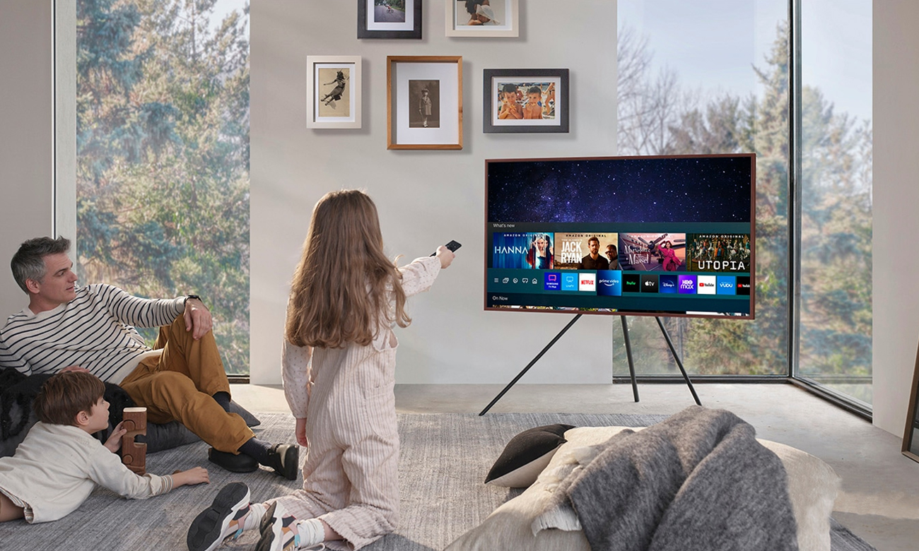 Smart TV Samsung QE65LS03A Tizen 65 cali