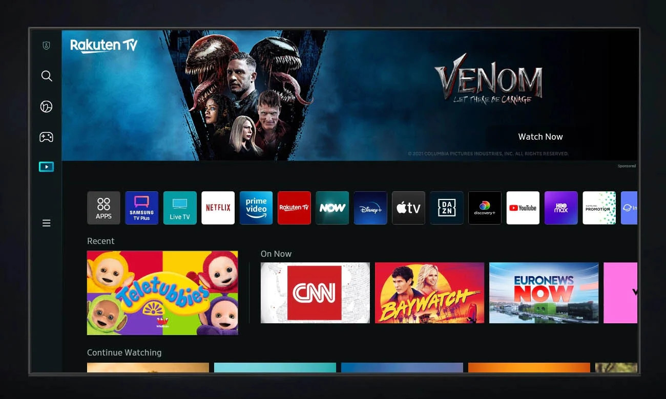 Smart TV Samsung QE85Q70BA Tizen 85 cali