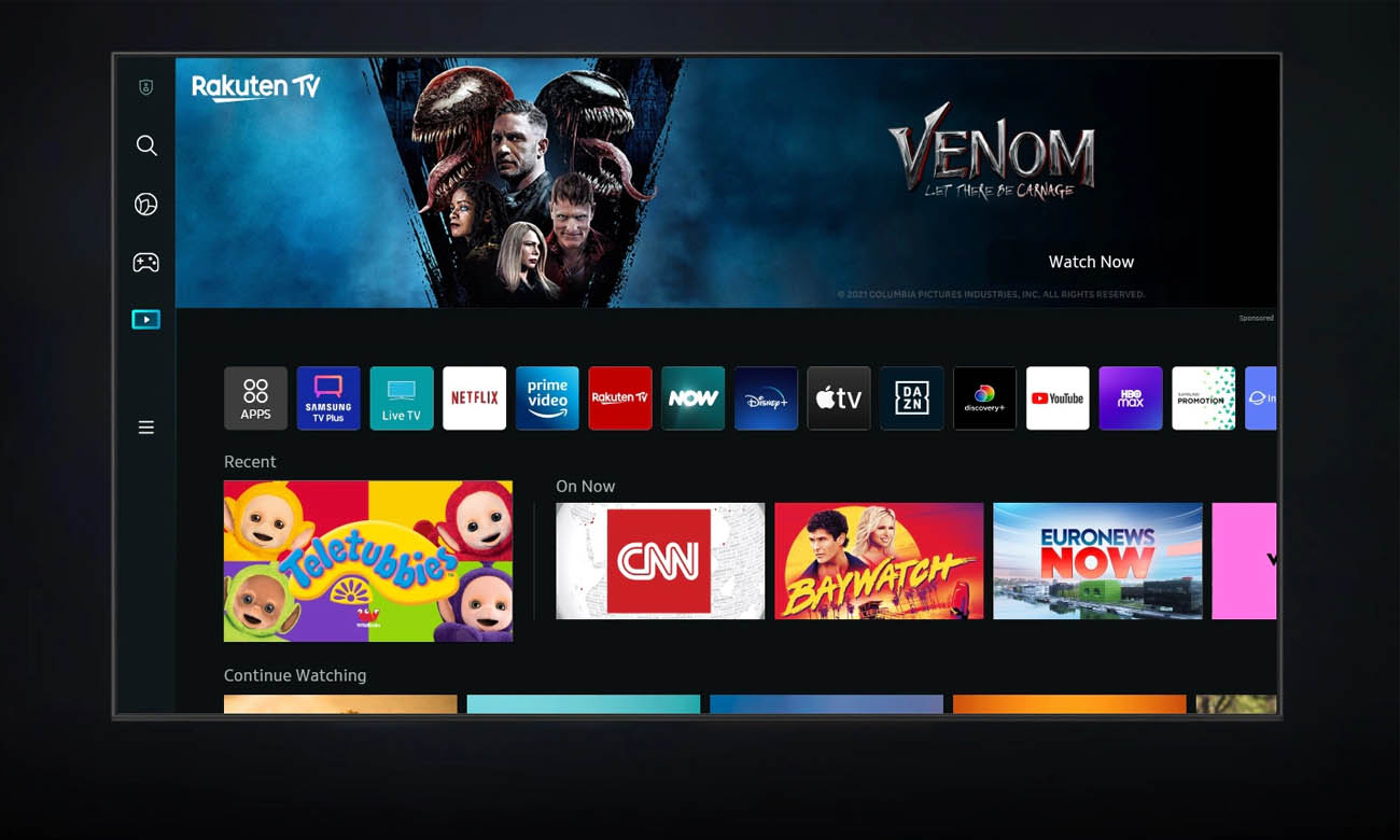 Smart TV Samsung UE75BU8002 Tizen 75 cali
