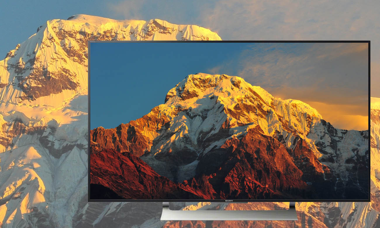 Jakośc Ultra HD w telewizorze 55XE9005 Sony