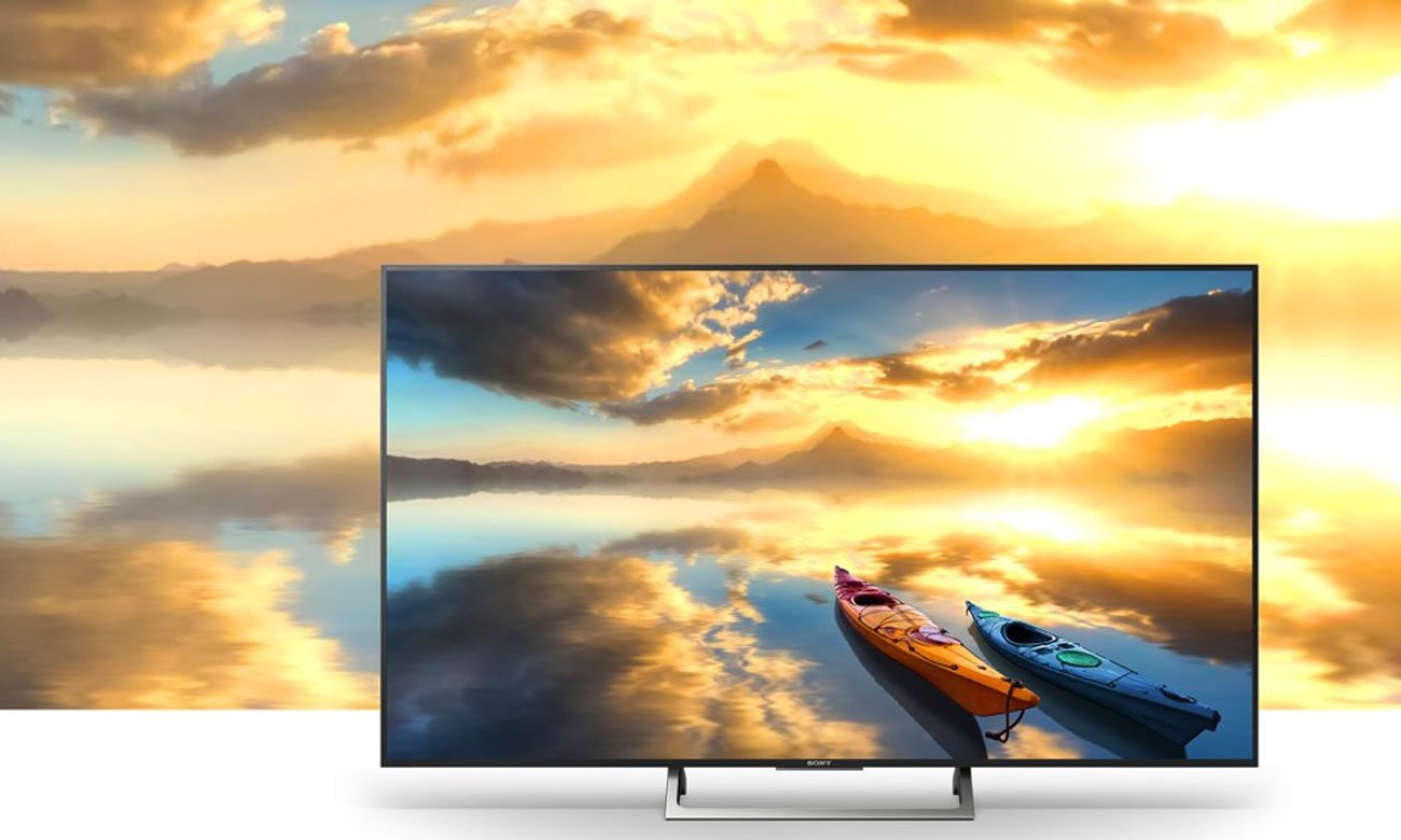 Jakośc Ultra HD w telewizorze KD-55XE7005 Sony