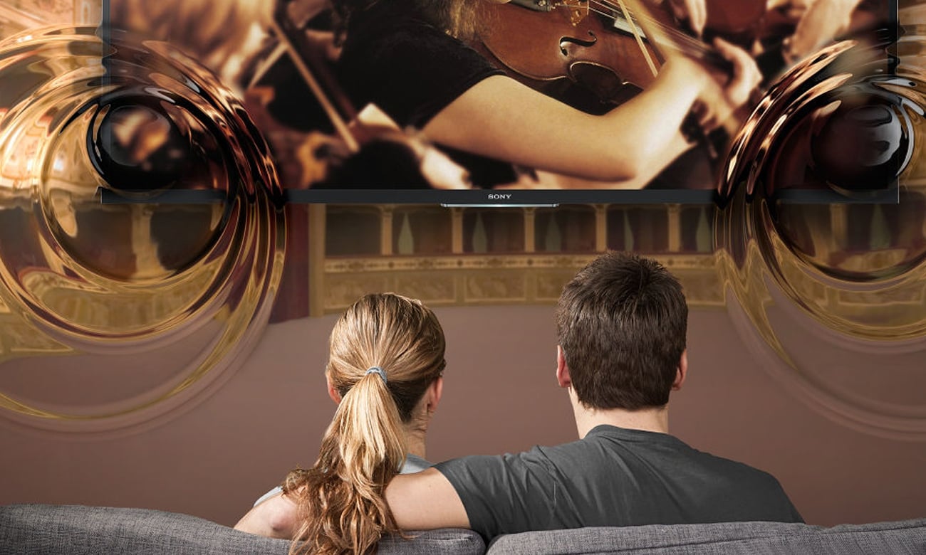 System dźwięku w tv Sony KDL-50W805C