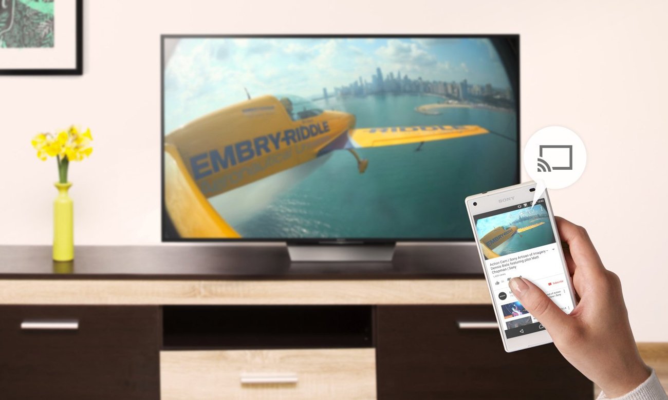 Telewizor Sony KD-49XD8005 z łącznością Wi-Fi