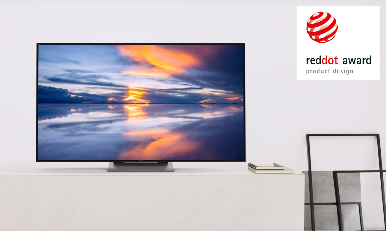 Nagroda Red Dot Award 2016 dla telewizora Sony KD-55XD9305