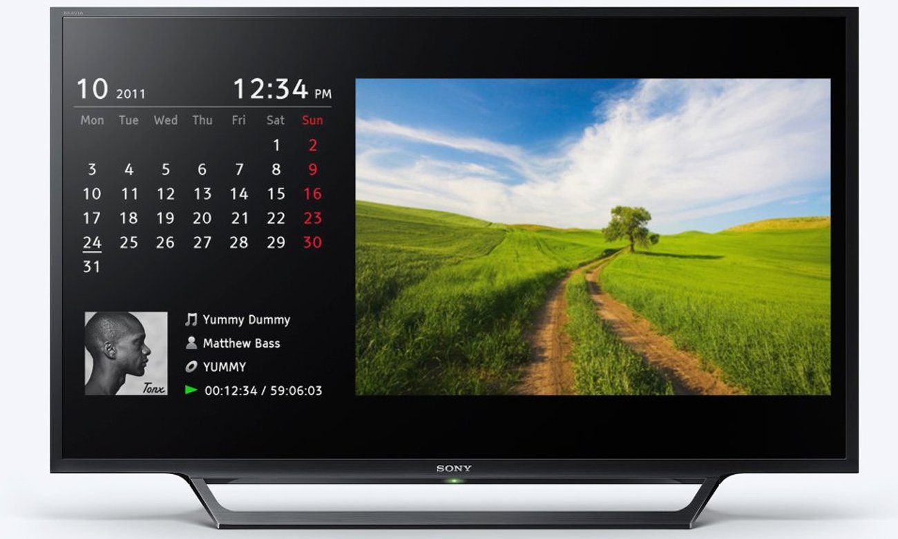 Odtwarzanie multimediów na ekranie tv Sony KDL-40RD450