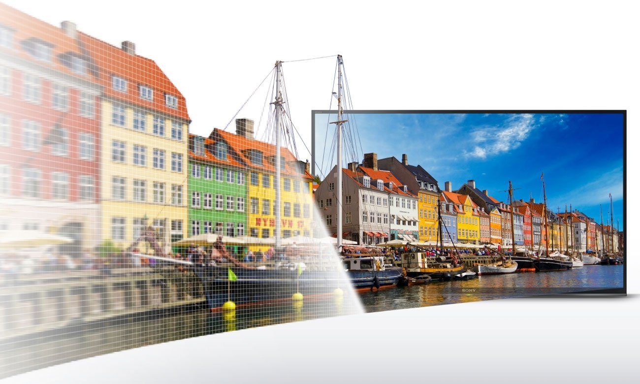 Technologia X-Reality PRO w telewizorze Sony KDL-49WE750