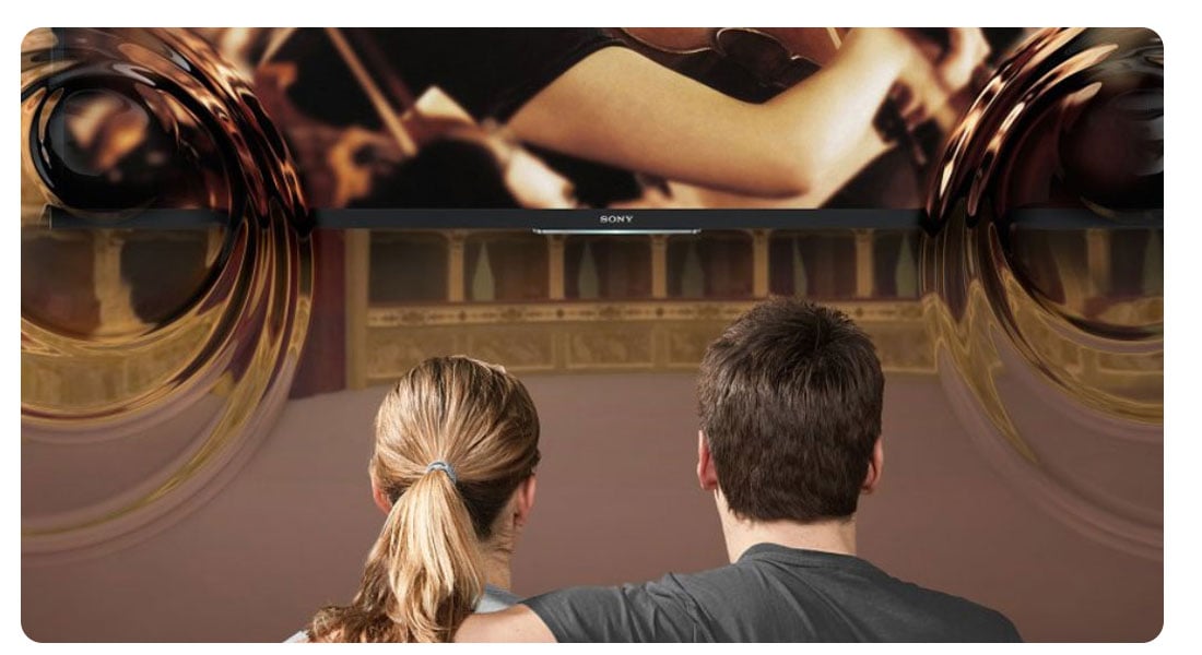 Mocne głośniki w tv Sony KDL-50W809C