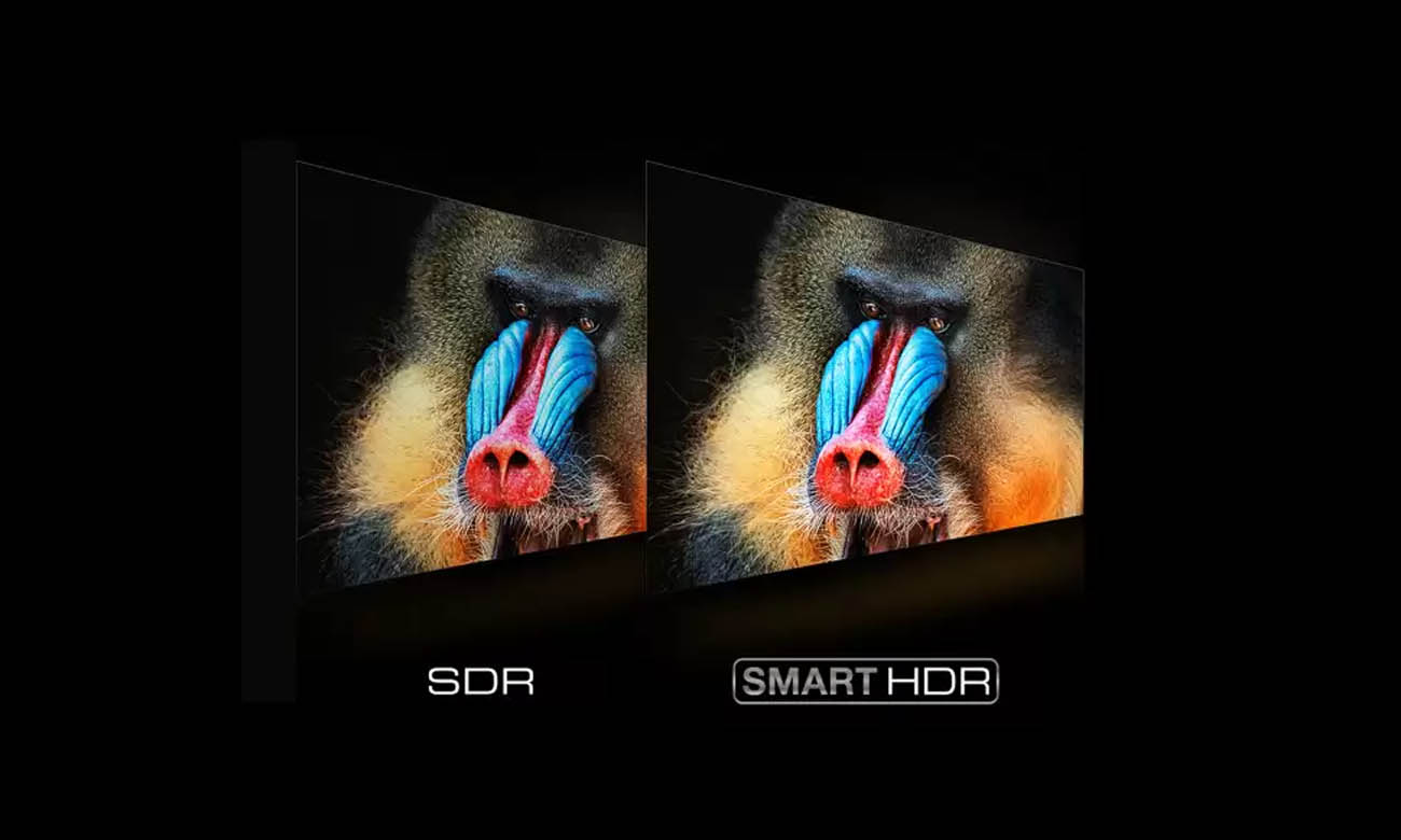 Smart HDR w TCL 43P615
