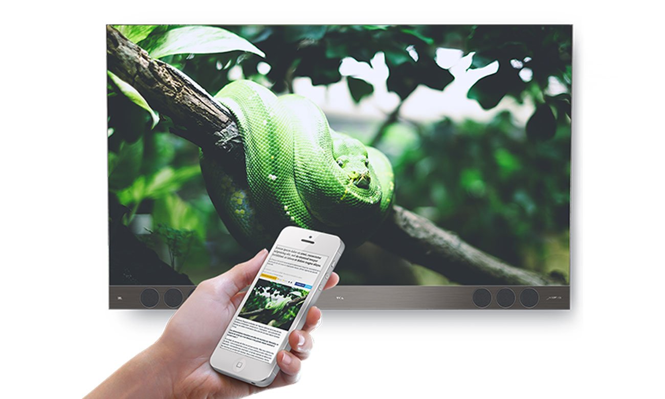 Szybka łączność Wi-Fi w tv TCL U65X9006