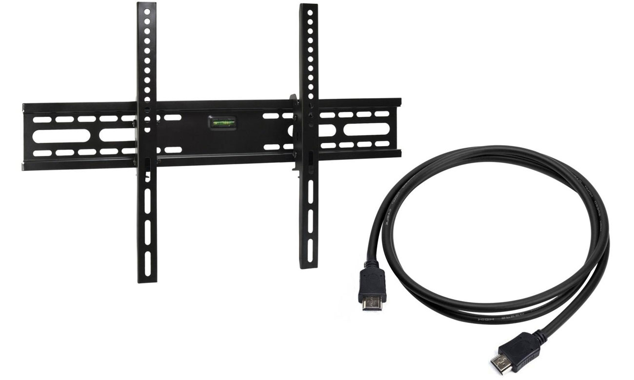 Uchwyt ART AR-46 i kabel HDMI w zestawie