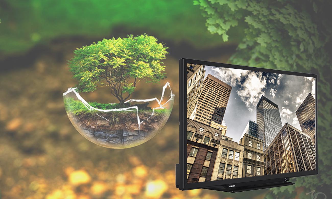 Ekologiczny telewizor Toshiba 24W1733DG