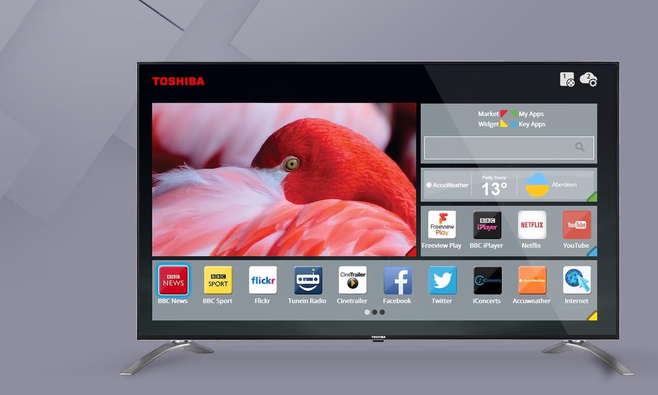 Toshiba Smart Portal w telewizorze Toshiba 32L3733DG