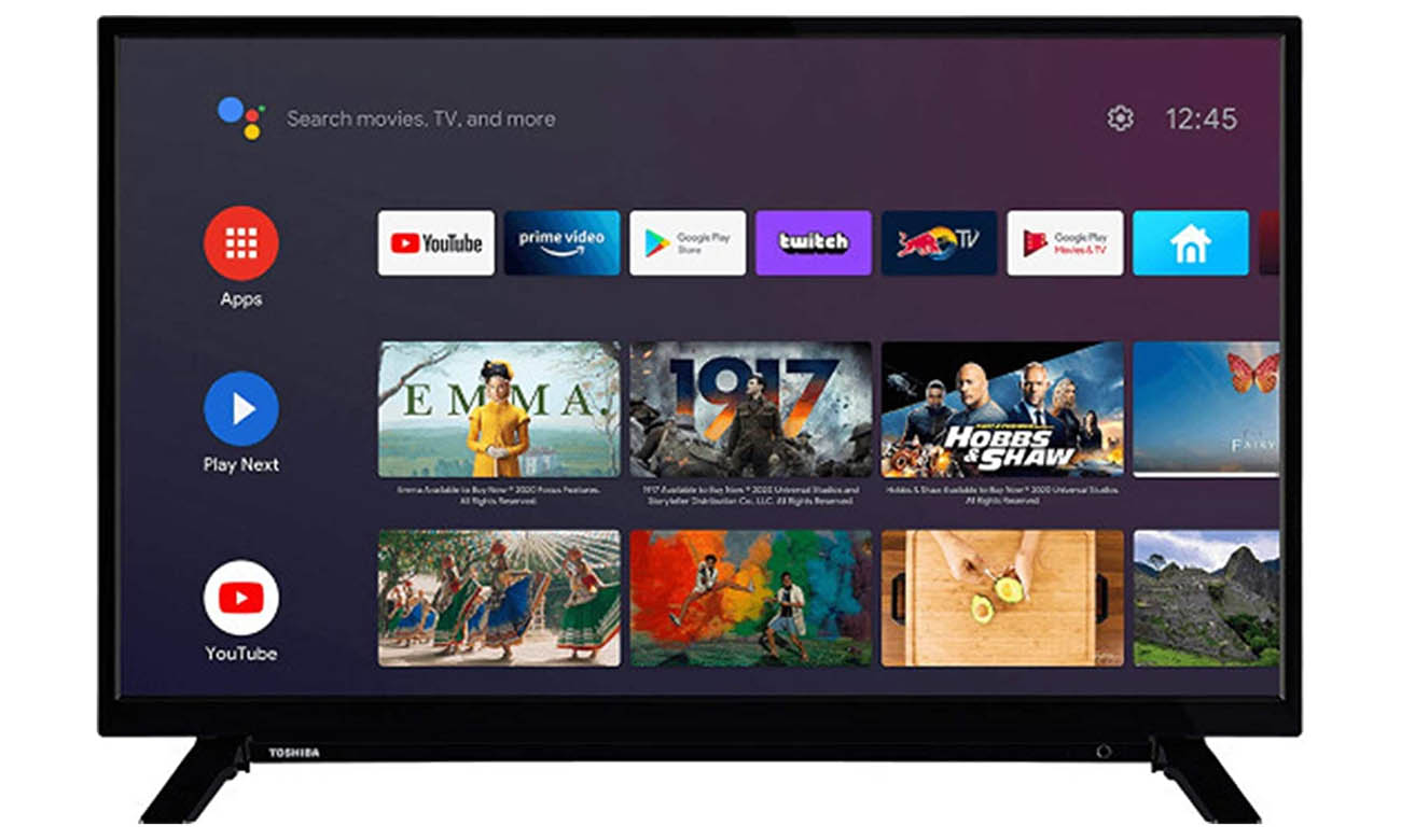 Smart TV w 32WA2063DG Android TV
