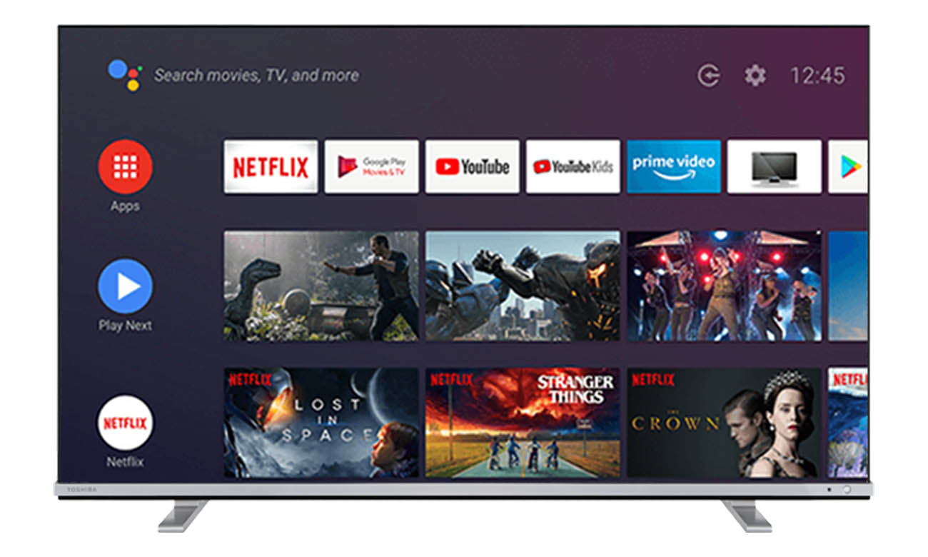 Smart TV w 58UA4B63DG Toshiba Smart Portal