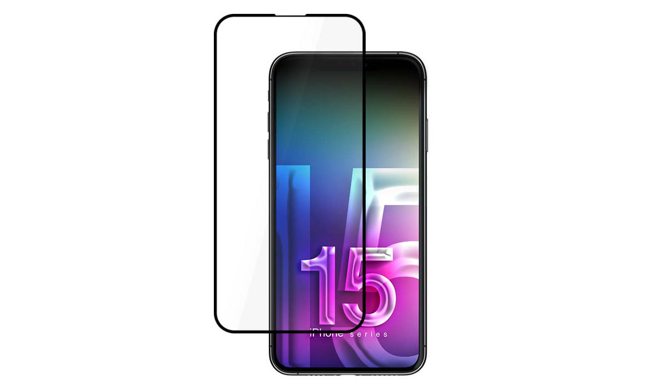 3mk HardGlass Max do iPhone 15 Plus