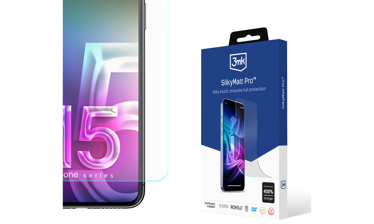 3mk Silky Matt Pro do iPhone 15 Pro Max