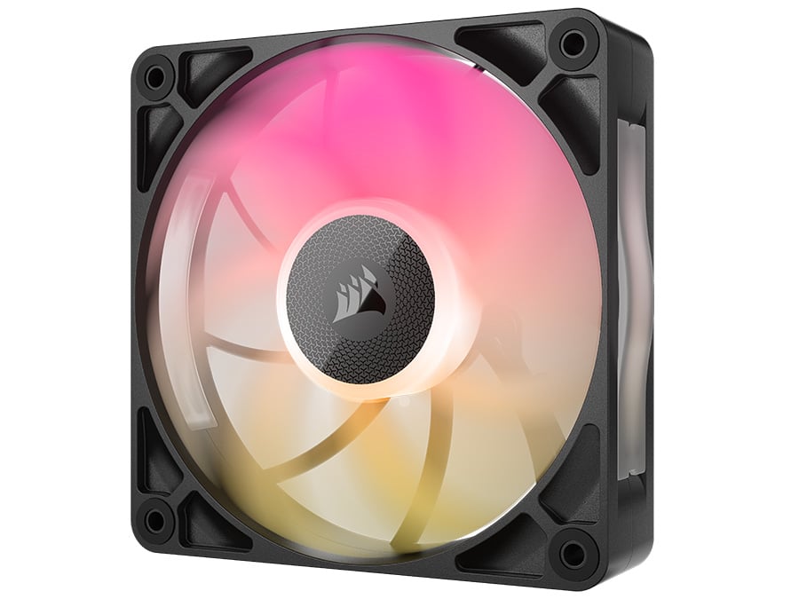Wentylator do komputera Corsair iCUE LINK RX120 MAX RGB PWM Black 120 mm
