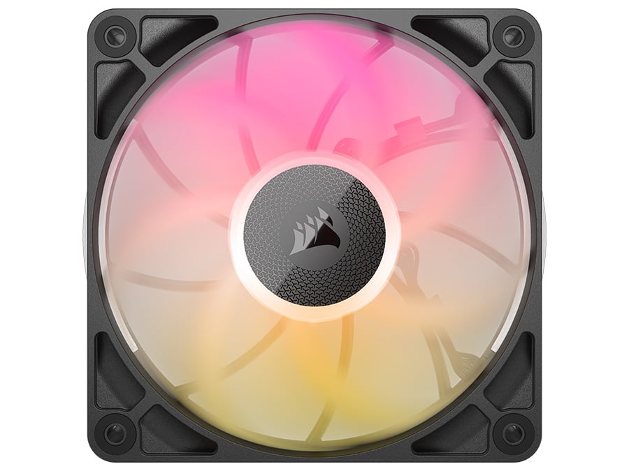 Wentylator do komputera Corsair iCUE LINK RX120 MAX RGB PWM Black 120 mm